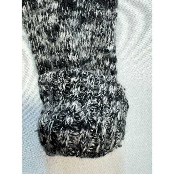 J.Crew Womens Hooded Sweater M Gray Merino Wool Blend Cozy - Picture 8 of 14